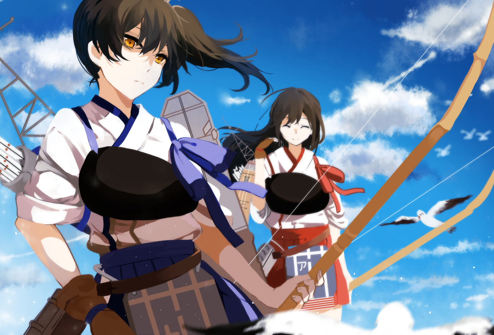 艦隊これくしょん 艦これ 加賀 赤城 / Kantai Collection Kaga Akagi #3146