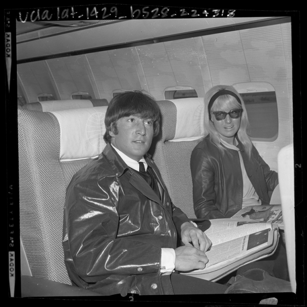 John Lennon and Cynthia