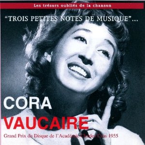 Cora Vaucaire Trois petites notes de musique