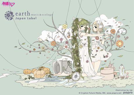 初音ミク・鏡音リン × イラストレーター『ちほ』 × earth music＆ecology Japan Label