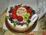 Birthday Cake (o^―^o)ﾆｺ