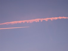 飛行機雲１