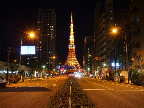 東京タワー　2015表示